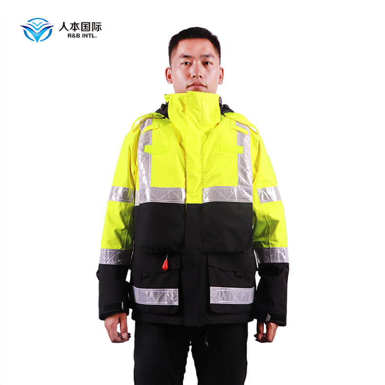 水上(shàng)自(zì)動充氣救援衣展示